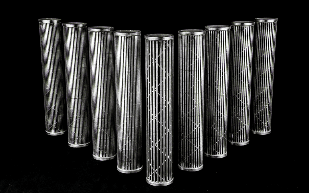 Novel 3D printed Wedge Wire Filter